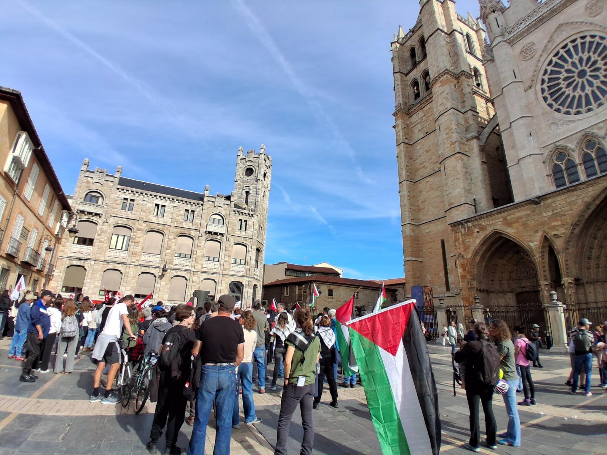 Concentración 15H Palestina León